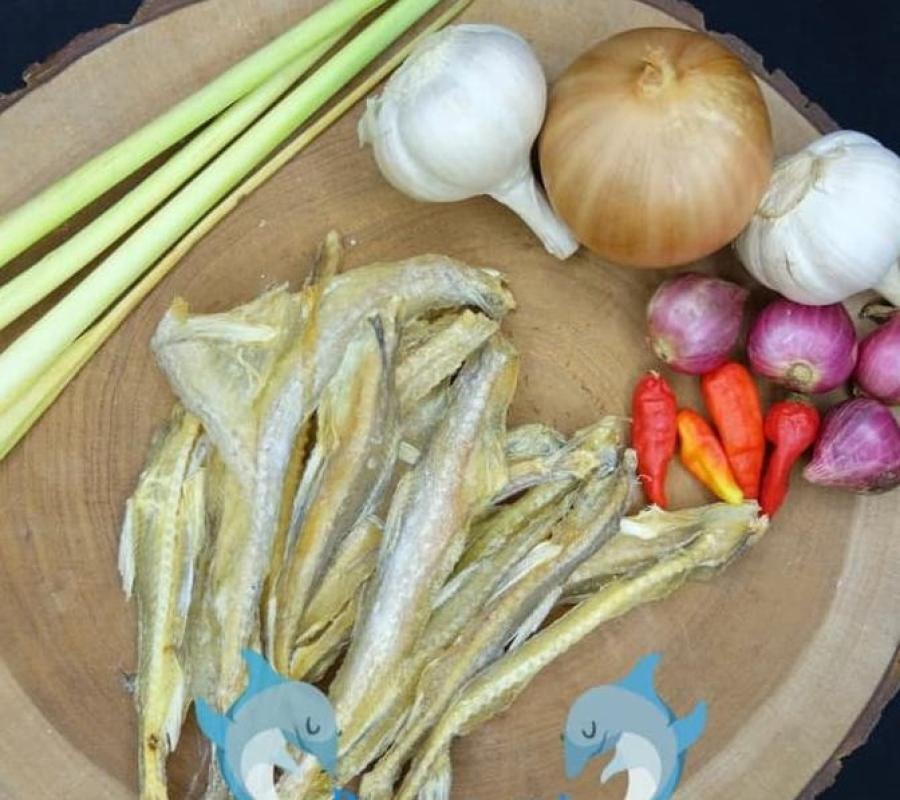 Ikan Asin Baby Siting Tarakan TIPIS / Sitting / Jambrong / Medan 100gr